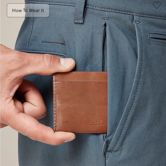 NWOT J crew charcoal steel 770™ Straight-fit tech pant - Picture 4 of 6